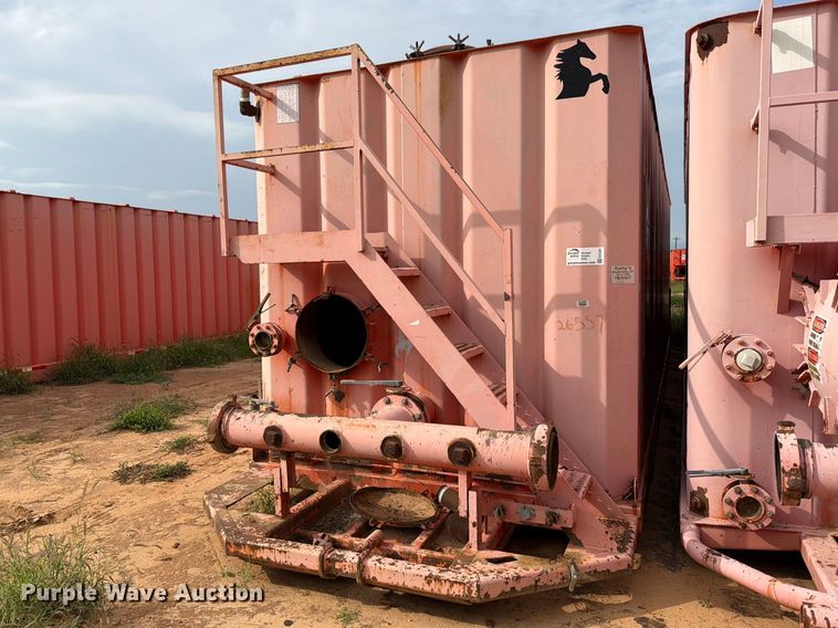 image for item ED5281 2007 Salty's Manufacturing frac tank trailer