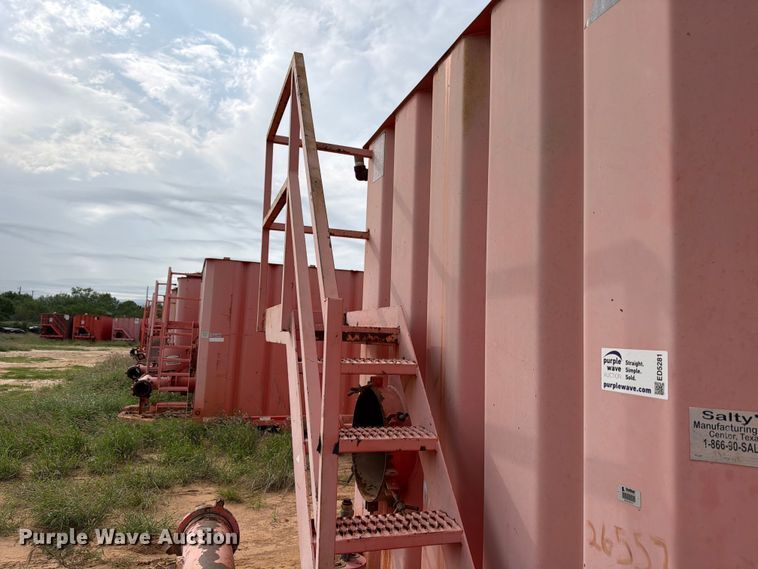 image for item ED5281 2007 Salty's Manufacturing frac tank trailer