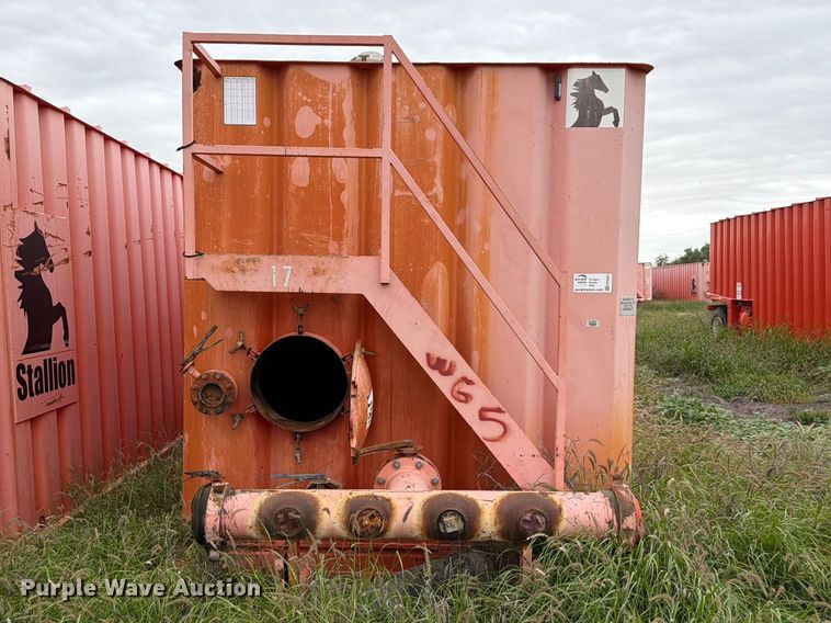image for item ED5283 2007 Salty's Manufacturing frac tank trailer