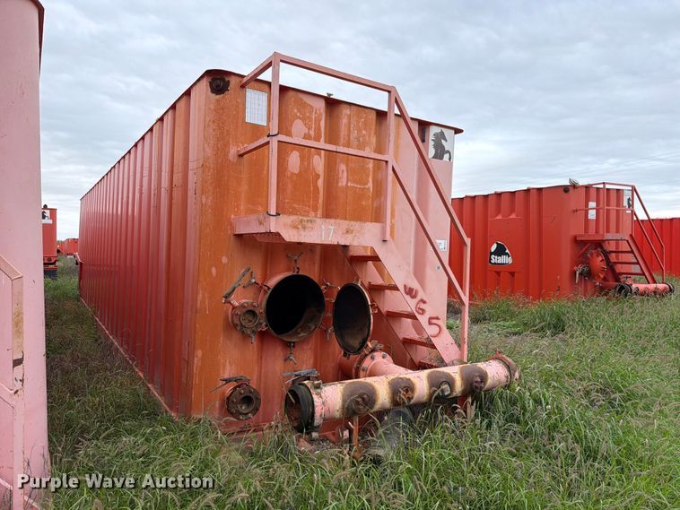image for item ED5283 2007 Salty's Manufacturing frac tank trailer