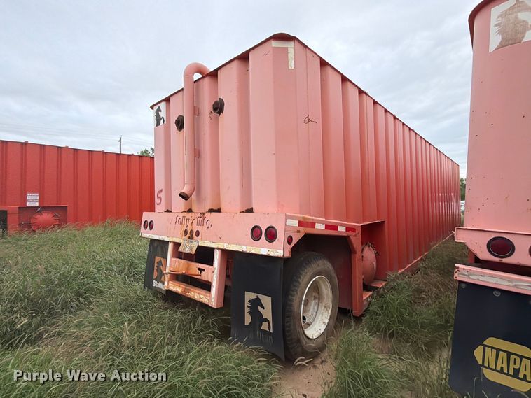 image for item ED5283 2007 Salty's Manufacturing frac tank trailer