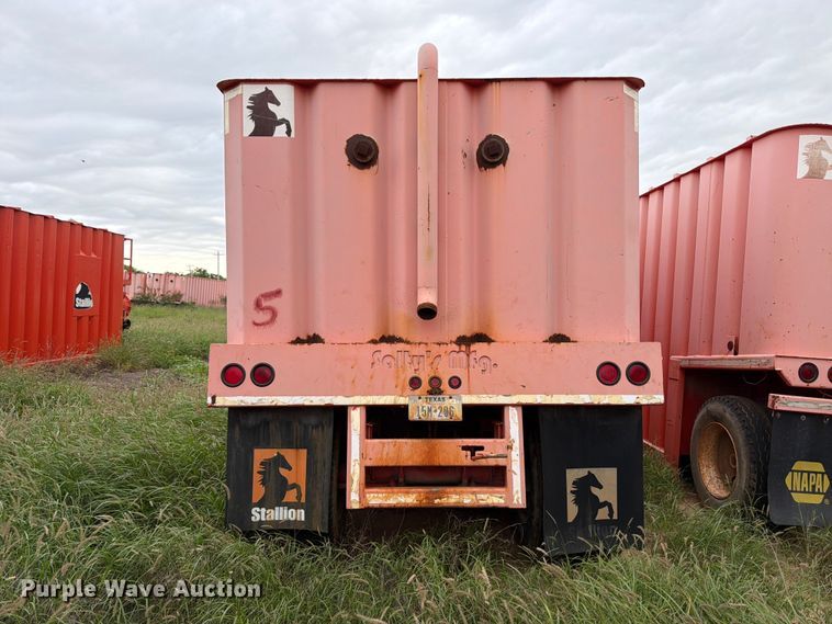 image for item ED5283 2007 Salty's Manufacturing frac tank trailer