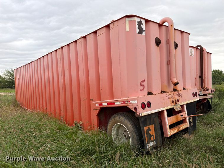 image for item ED5283 2007 Salty's Manufacturing frac tank trailer