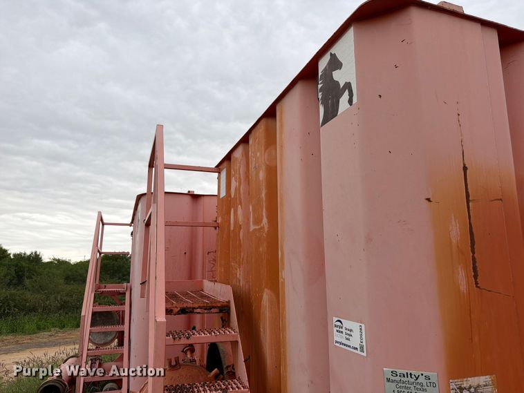 image for item ED5283 2007 Salty's Manufacturing frac tank trailer