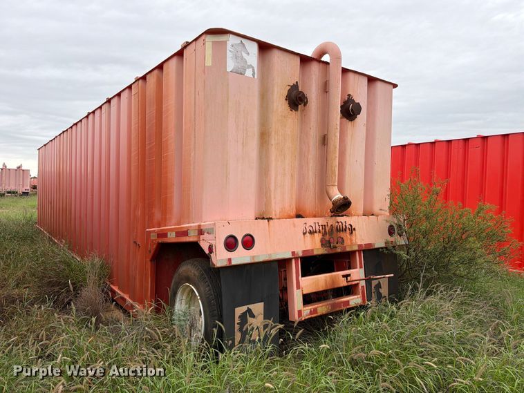 image for item ED5284 2007 Salty's Manufacturing Frac tank trailer