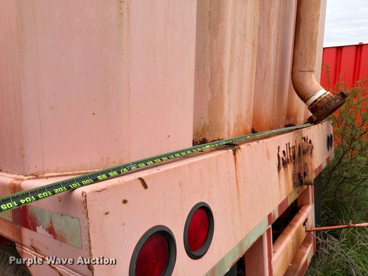 image for item ED5284 2007 Salty's Manufacturing Frac tank trailer