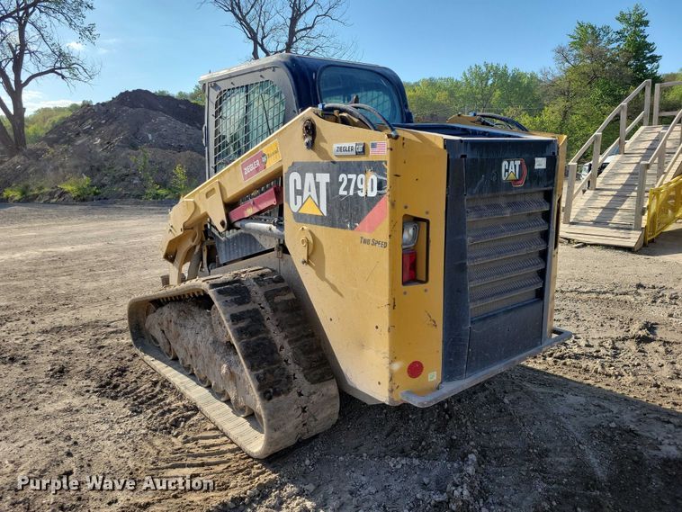 image for item EE0983 2019 Caterpillar 279D tracked skid steer loader