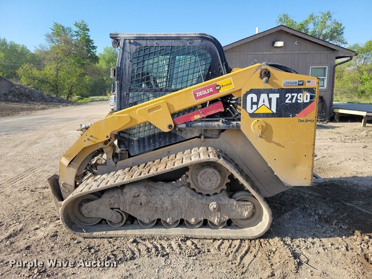 image for item EE0983 2019 Caterpillar 279D tracked skid steer loader