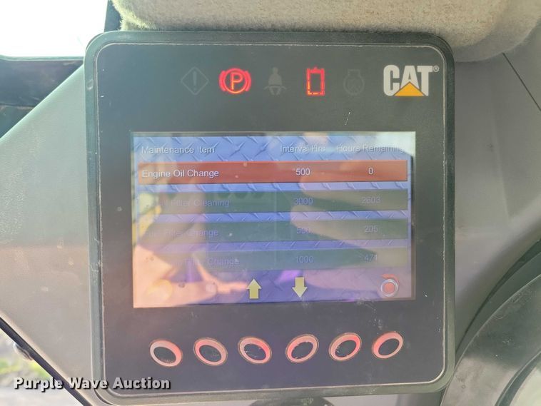 image for item EE0983 2019 Caterpillar 279D tracked skid steer loader