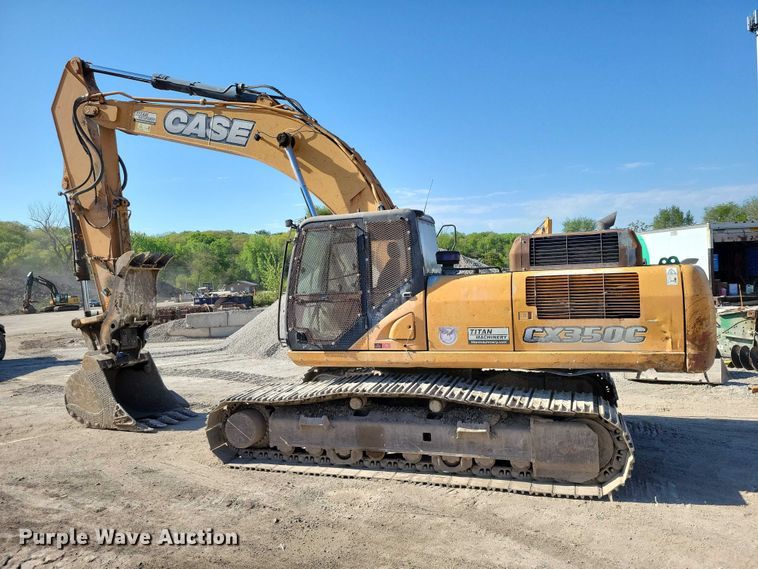 image for item EE0984 2021 Case CX350C excavator
