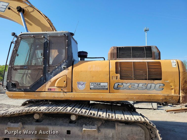 image for item EE0984 2021 Case CX350C excavator