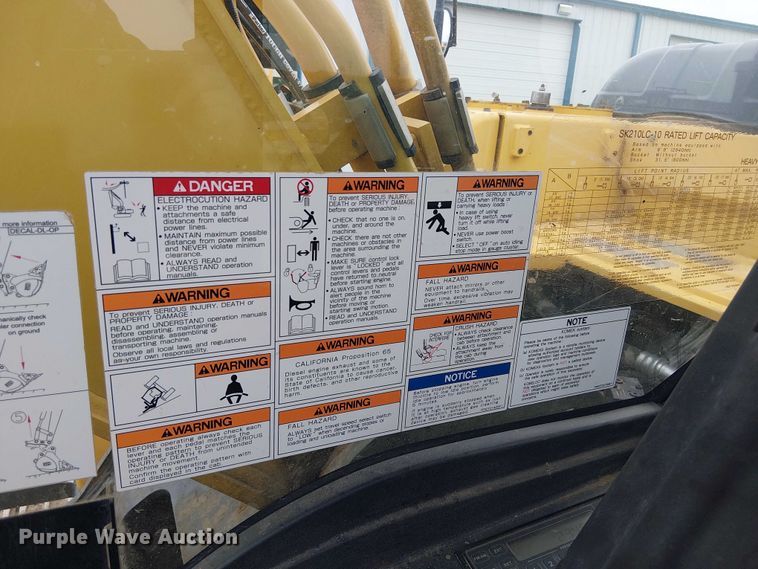 image for item EE1453 Kobelco SK210LC-10 excavator