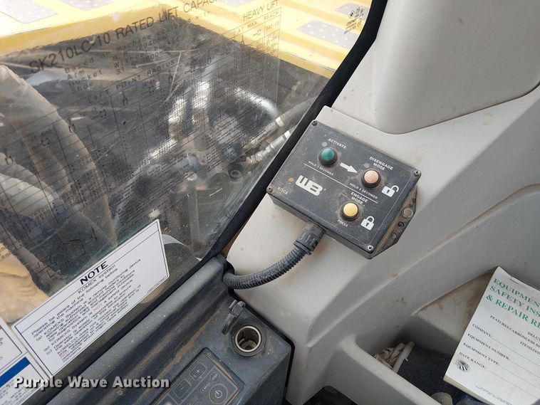 image for item EE1453 Kobelco SK210LC-10 excavator