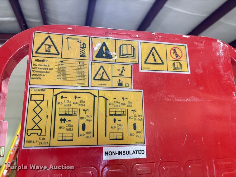 image for item EF1111 2023 Snook 1932ME scissor lift