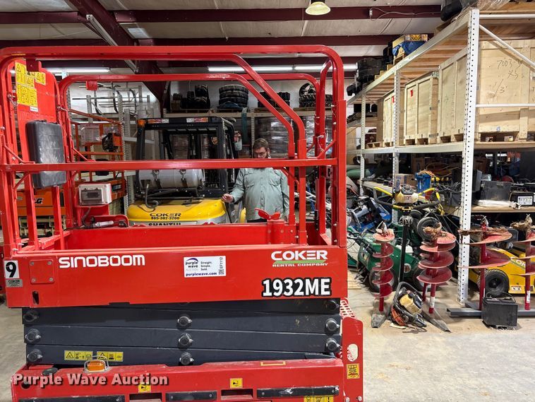image for item EF1112 2023 SinoBoom 1932ME scissor lift