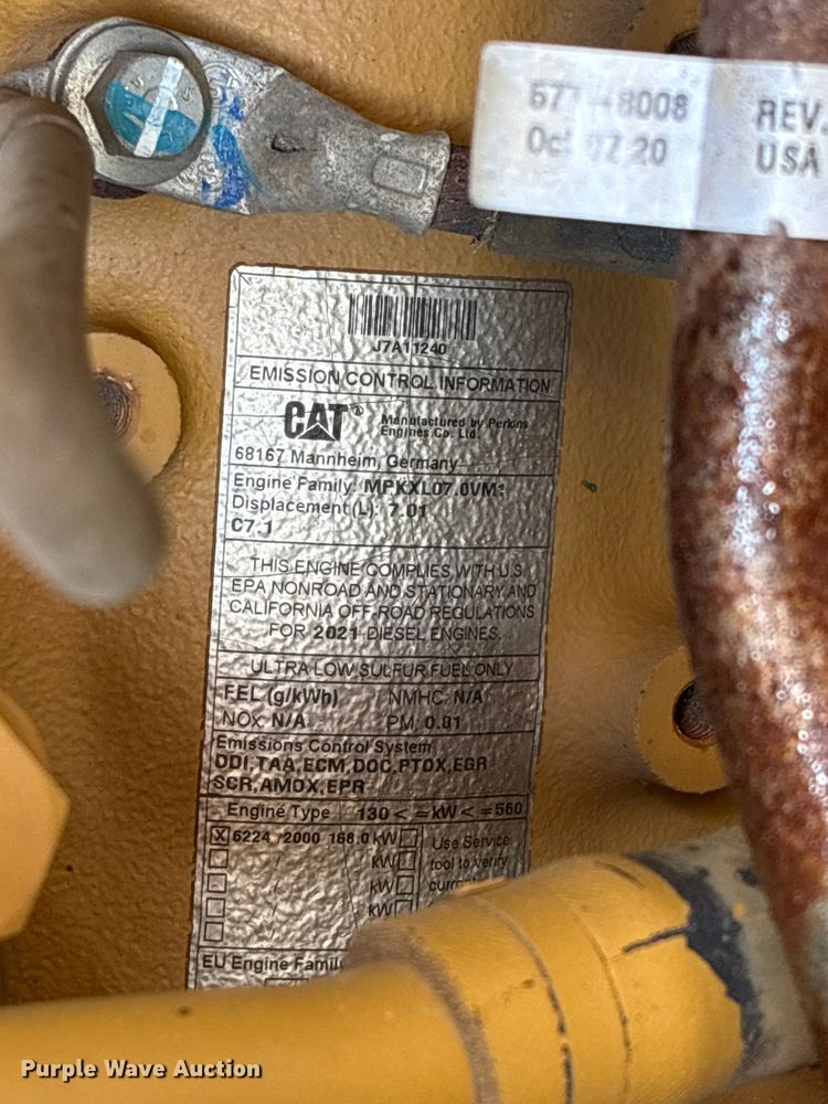 image for item EF1165 2021 Caterpillar 963 track loader