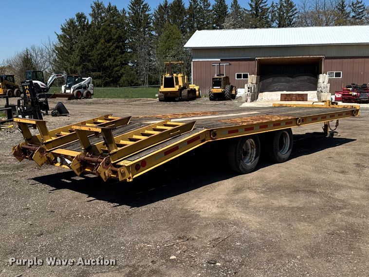 image for item EF2465 1995 Dynaweld equipment trailer