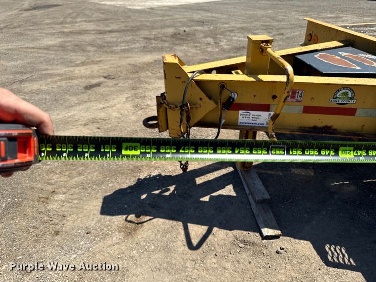 image for item EF2465 1995 Dynaweld equipment trailer