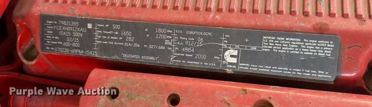 image for item EG1923 2015 Tor Truck, R.P.M. Tech Inc. BC-10610-TS bucket truck