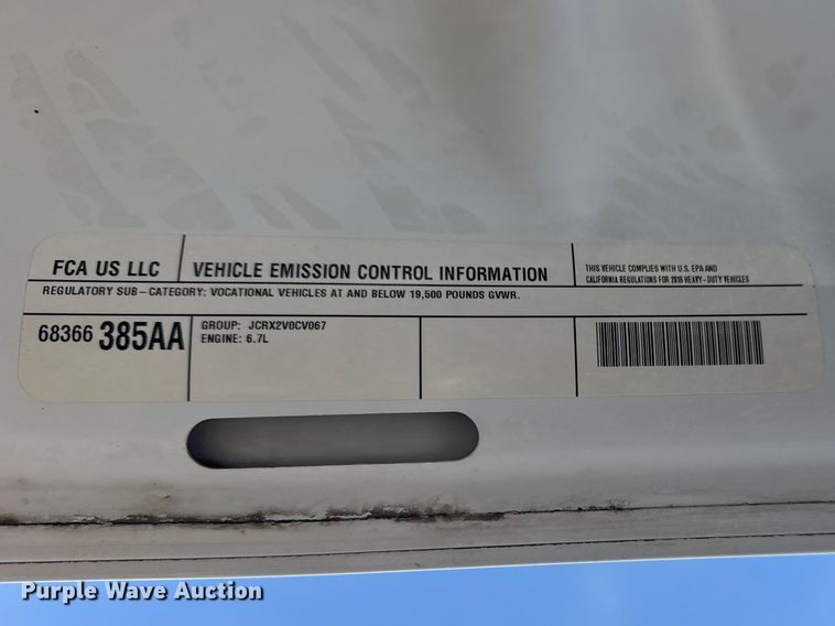 image for item EG8894 2018 Ram  5500 HD utility / service truck