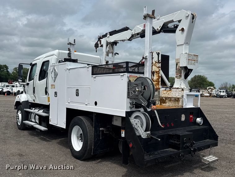 image for item EG8999 2013 Freightliner 108SD Crew Cab crane truck