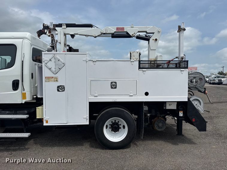 image for item EG8999 2013 Freightliner 108SD Crew Cab crane truck