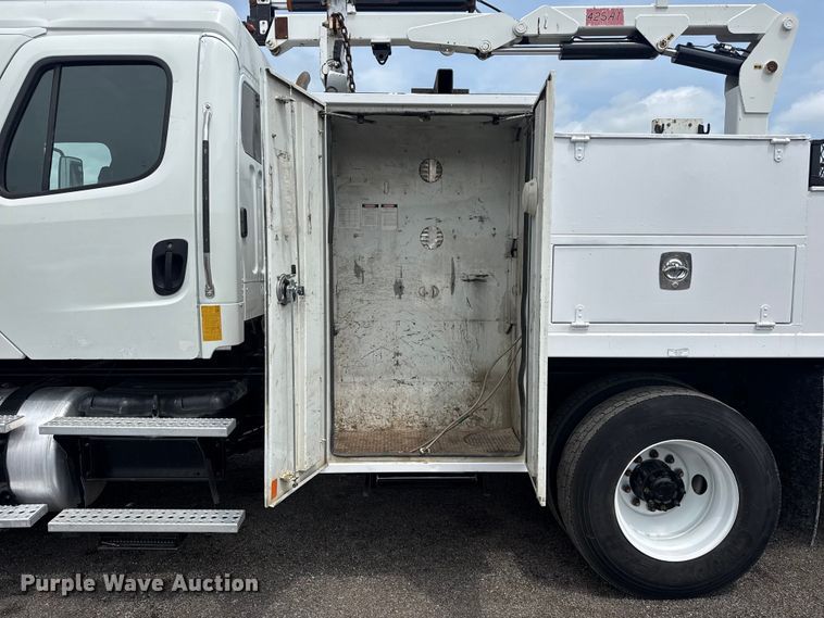 image for item EG8999 2013 Freightliner 108SD Crew Cab crane truck