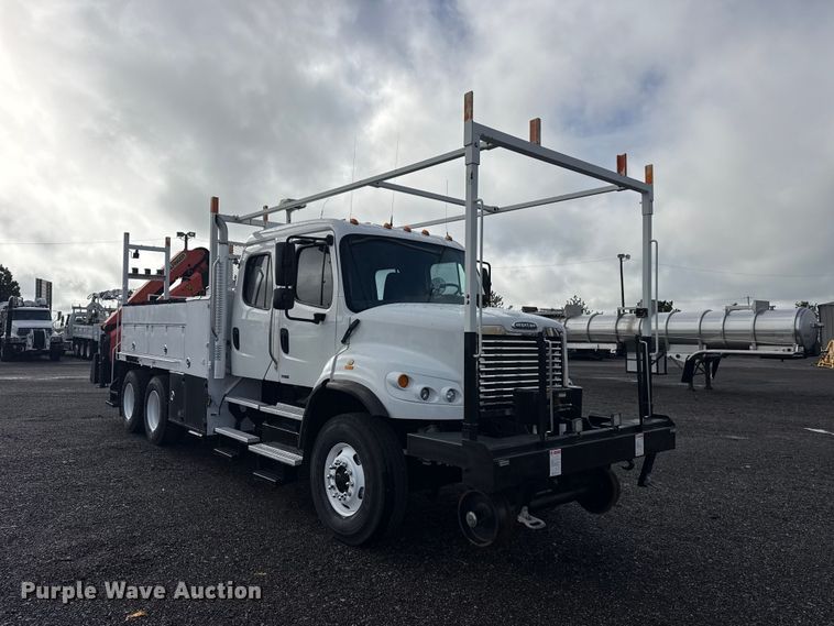 image for item EG9026 2012 Freightliner Business Class M2 crew cab crane truck