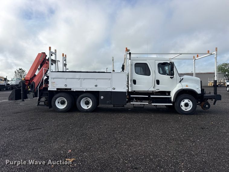 image for item EG9026 2012 Freightliner Business Class M2 crew cab crane truck
