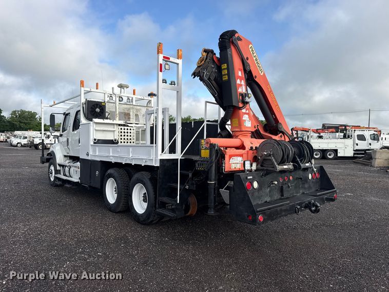 image for item EG9026 2012 Freightliner Business Class M2 crew cab crane truck