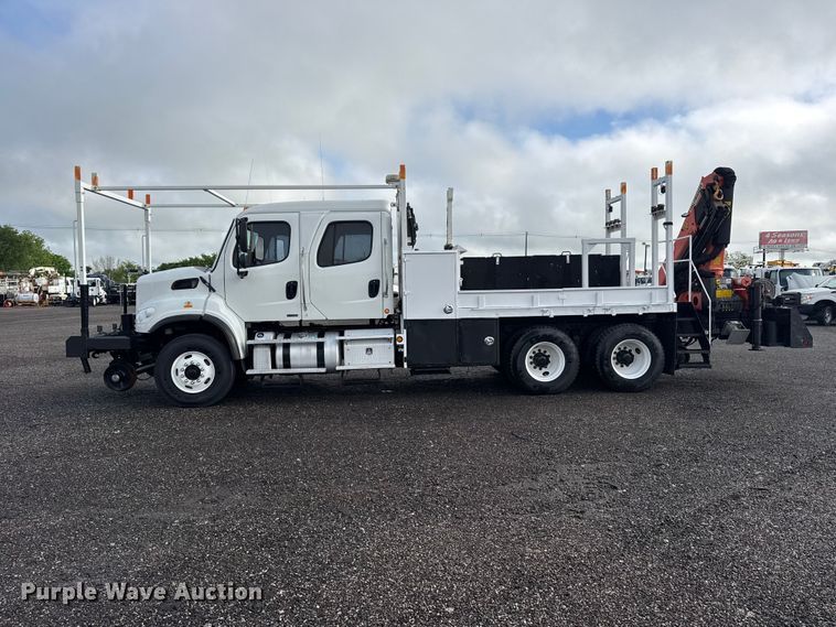 image for item EG9026 2012 Freightliner Business Class M2 crew cab crane truck