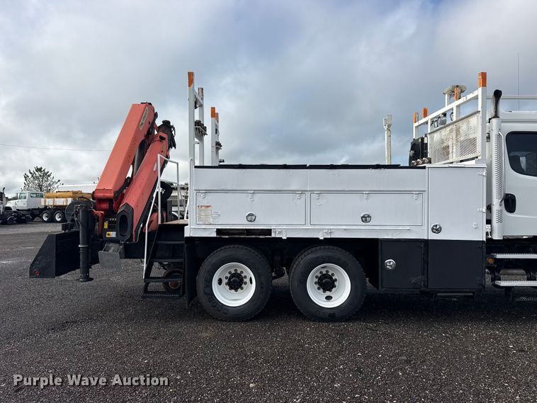 image for item EG9026 2012 Freightliner Business Class M2 crew cab crane truck