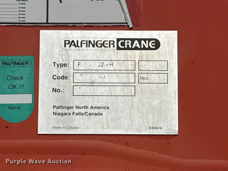 image for item EG9026 2012 Freightliner Business Class M2 crew cab crane truck