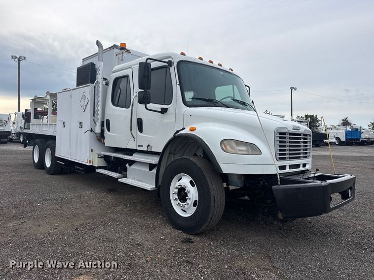 image for item EG9046 2012 Freightliner Business Class M2 Crew Cab utility / service truck