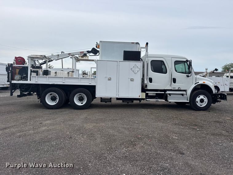 image for item EG9046 2012 Freightliner Business Class M2 Crew Cab utility / service truck