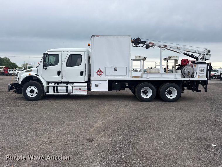 image for item EG9046 2012 Freightliner Business Class M2 Crew Cab utility / service truck