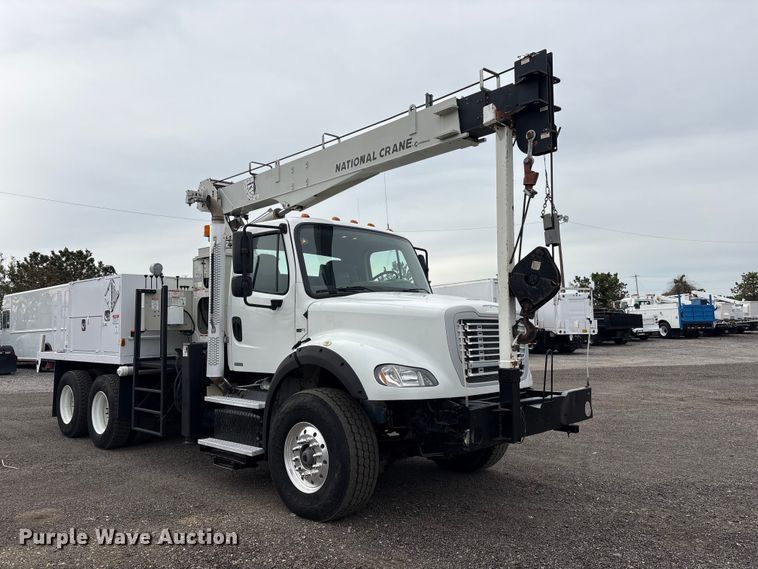 image for item EG9048 2012 Freightliner M2 Business Class crane truck
