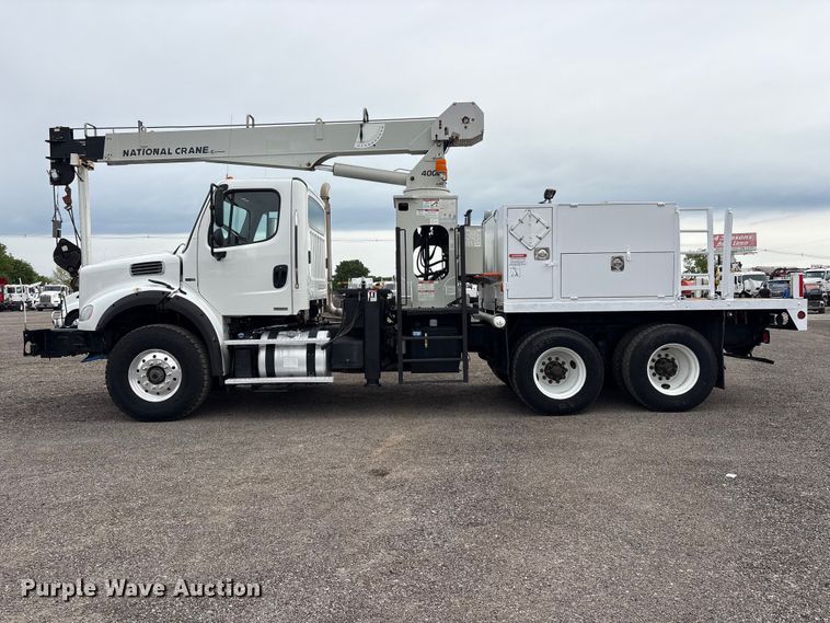 image for item EG9048 2012 Freightliner M2 Business Class crane truck