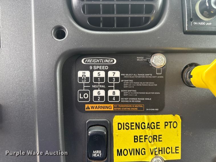image for item EG9050 2006 Freightliner Business Class M2 Crew Cab crane truck