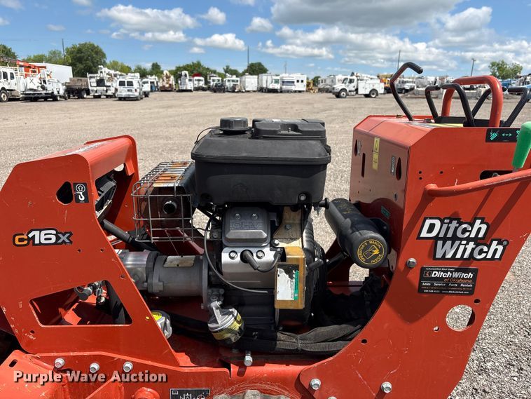 image for item EG9063 2020 Ditch Witch C16X trencher