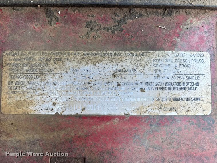 image for item EM8599 2020 Barreto 3107C wood chipper