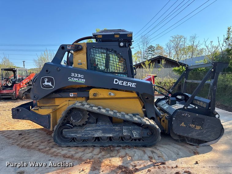 image for item EM8604 2022 John Deere 333G skid steer loader