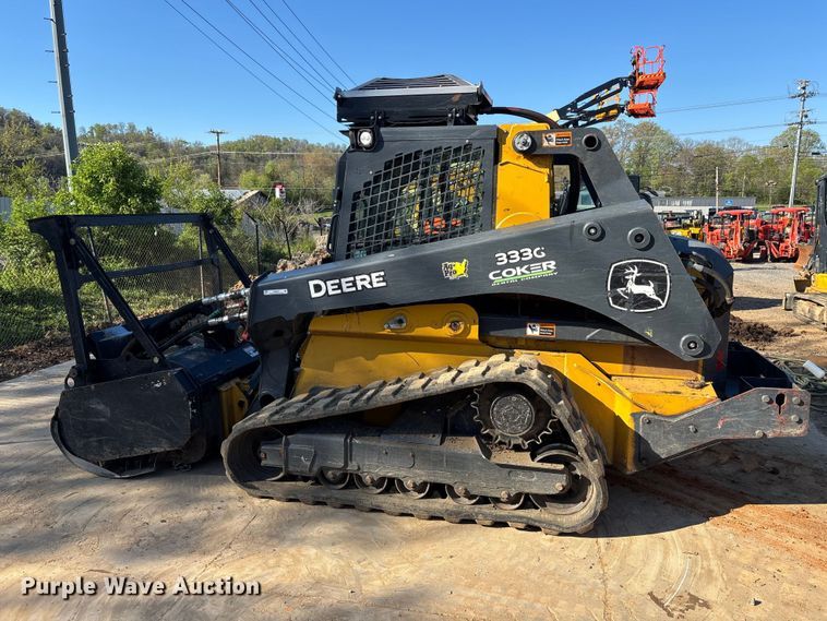 image for item EM8604 2022 John Deere 333G skid steer loader