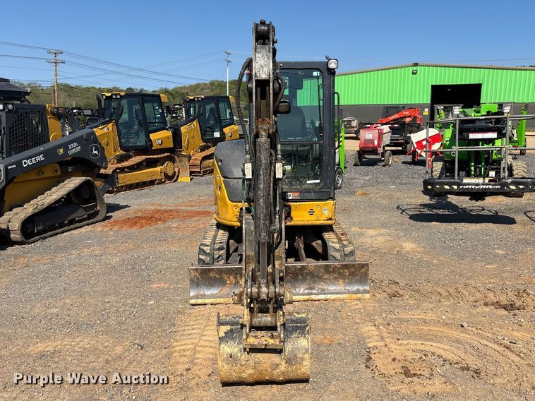 image for item EM8605 2021 John Deere 35G mini excavator