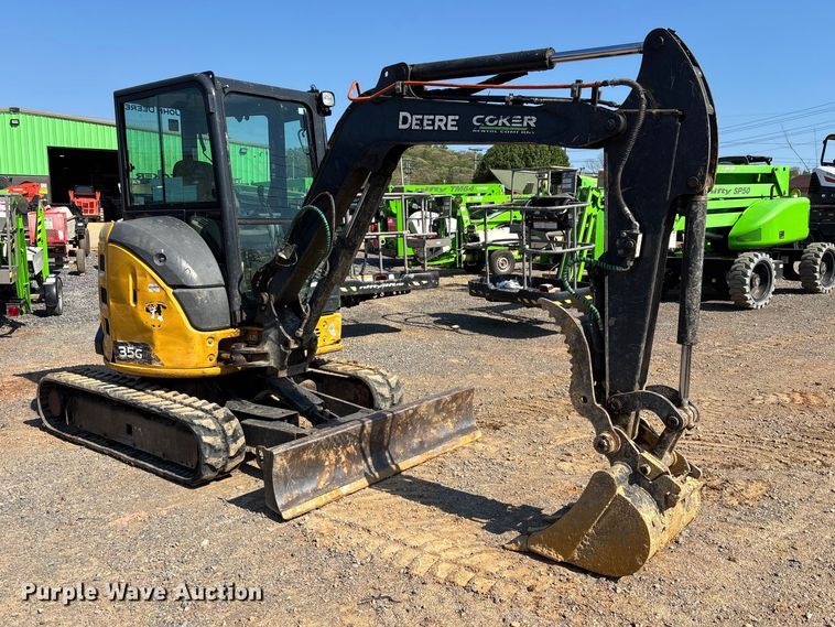 image for item EM8605 2021 John Deere 35G mini excavator