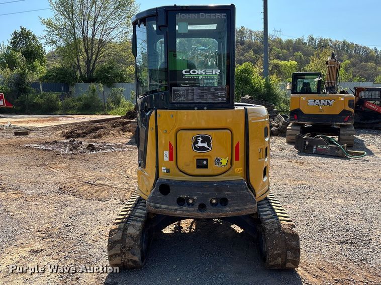 image for item EM8605 2021 John Deere 35G mini excavator