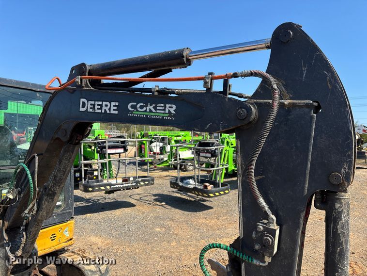 image for item EM8605 2021 John Deere 35G mini excavator