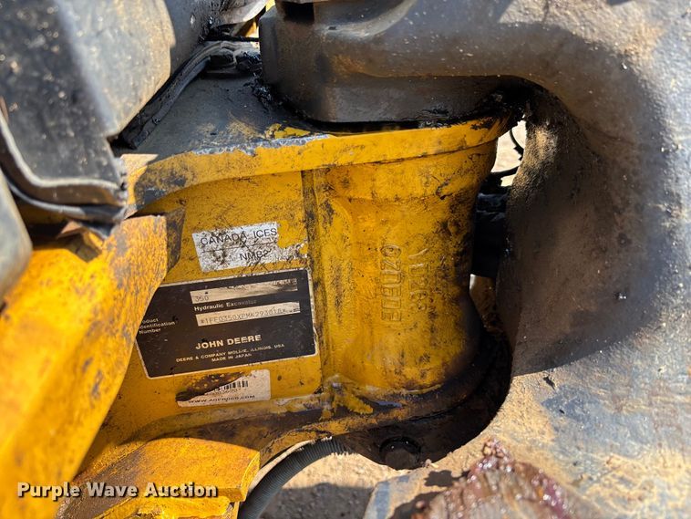 image for item EM8605 2021 John Deere 35G mini excavator