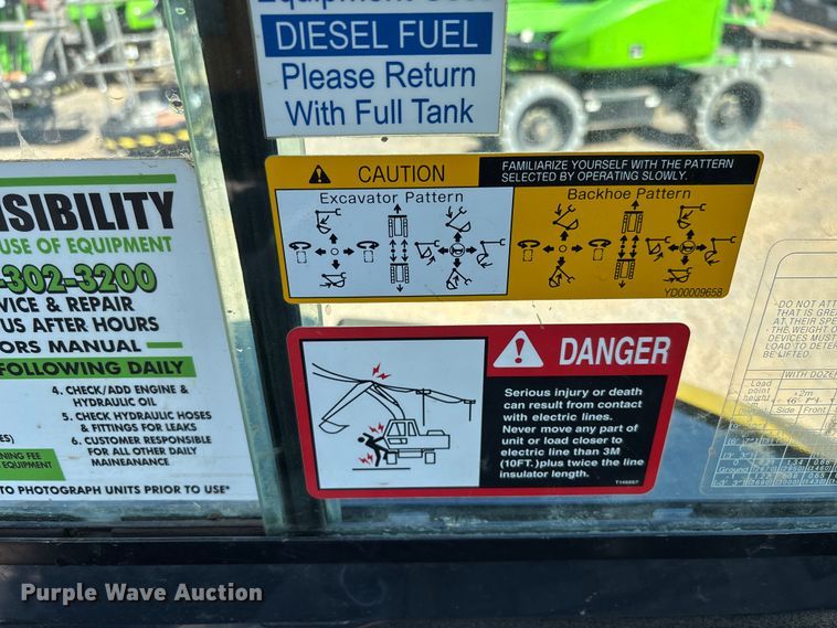 image for item EM8605 2021 John Deere 35G mini excavator