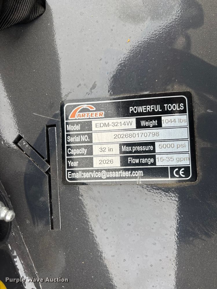 image for item EO4217 Arteer EDM-3214W excavator mulcher
